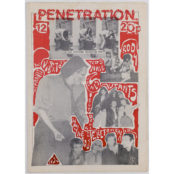 WAYNE COUNTY Iggy Pop THE VIBRATORS Body PENETRATION Zine 1977 12