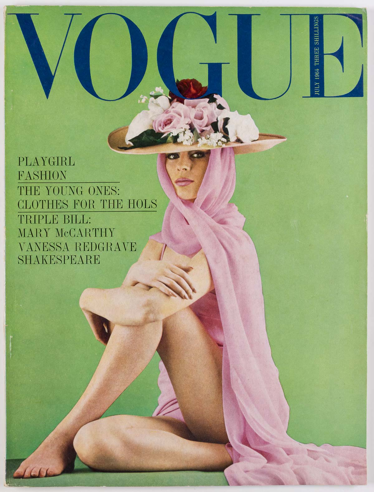 Grace Coddington ASTRID ZYDOWER John Osborne PICASSO  Vogue July 1964
