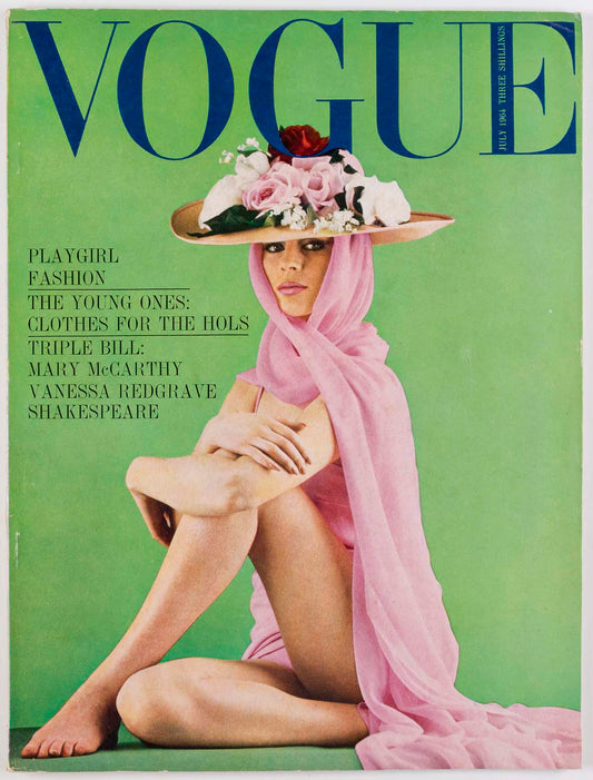 Grace Coddington ASTRID ZYDOWER John Osborne PICASSO  Vogue July 1964