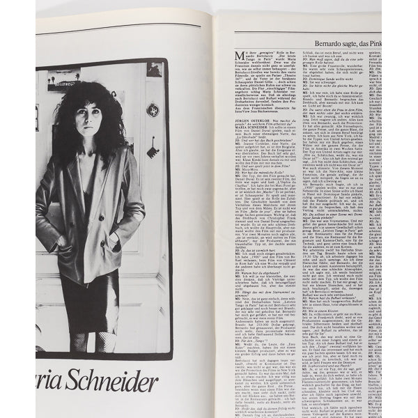GLORIA SWANSON Zappa CERRUTI Helmut Newton INTERVIEW magazine German 3 1979