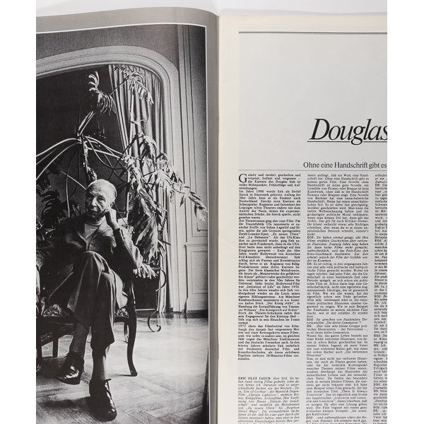 GLORIA SWANSON Zappa CERRUTI Helmut Newton INTERVIEW magazine German 3 1979