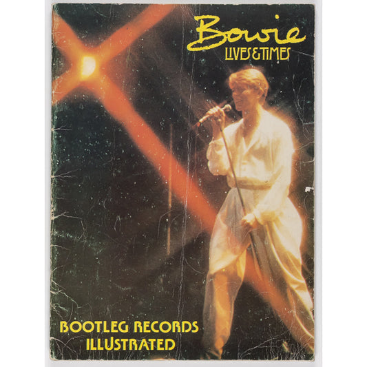 DAVID BOWIE Lives & Times BOOK Bootleg Zine MICK ROCK magazine GLAM UK