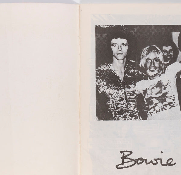 DAVID BOWIE Lives & Times BOOK Bootleg Zine MICK ROCK magazine GLAM UK