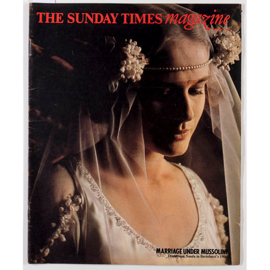 DOMINIQUE SANDRA Evelyn Hofer BERTOLUCCI The IRA Sunday Times Feb 1975