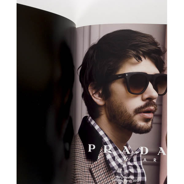 BEN WHISHAW Christophe Waltz EZRA MILLER Sims PRADA Lookbook 2013 Fall