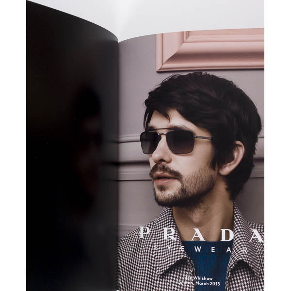 BEN WHISHAW Christophe Waltz EZRA MILLER Sims PRADA Lookbook 2013 Fall