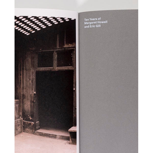 Ten Years of Margaret Howell and Eric Gill BOOK 2016 Fashion invites