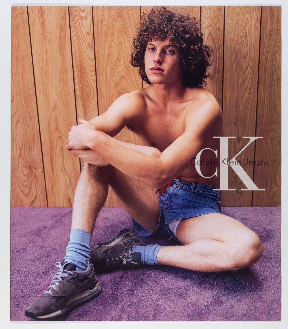 CALVIN KLEIN Steven Meisel CK JEANS Banned LOOKBOOK Denim POSTER 1995