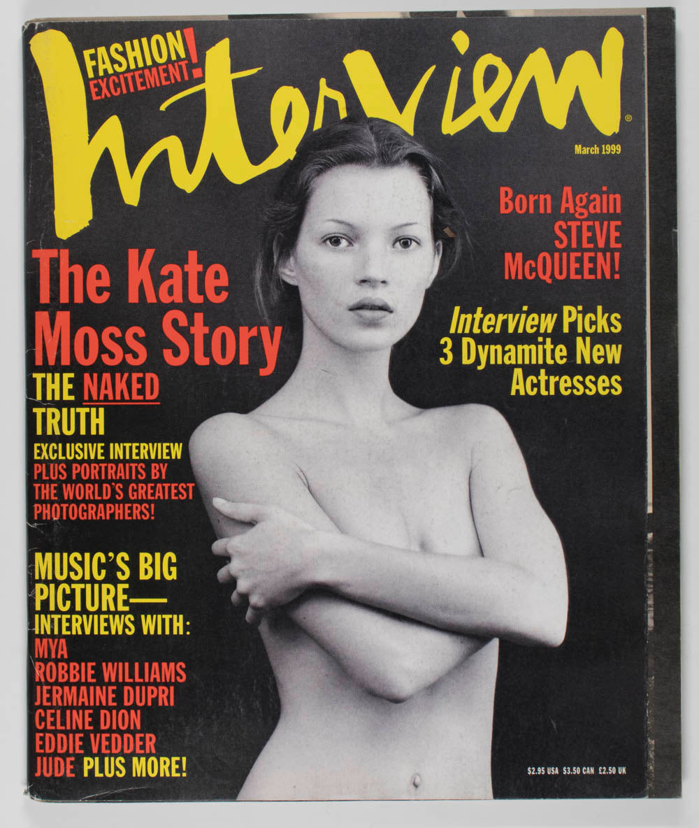 KATE MOSS Laetitia Casta PENELOPE CRUZ Interview magazine March 1999
