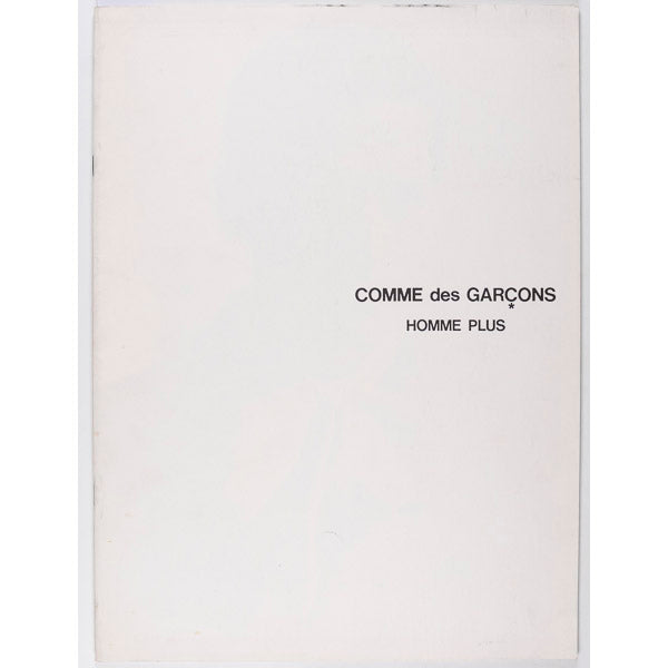COMME des GARCONS Homme Plus lookbook FEBRUARY 1987 no 5 Arthur Elgort