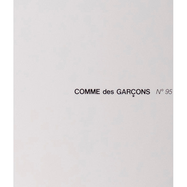 COMME des GARCONS lookbook 95 JANUARY 1987 catalogue SHEILA METZNER