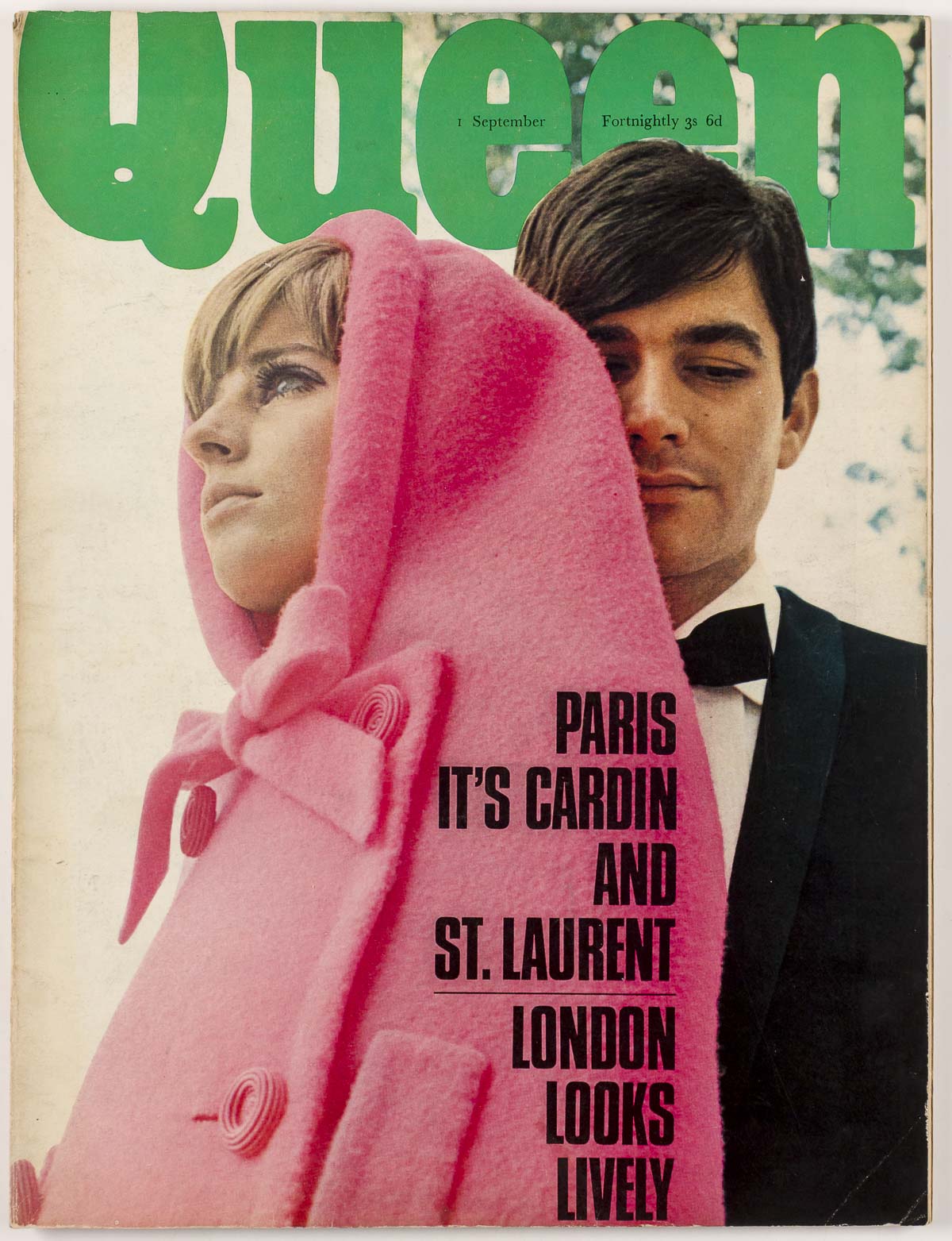 PIERRE CARDIN Jill Kennington YSL MONDRIAN QUEEN magazine 1965 September