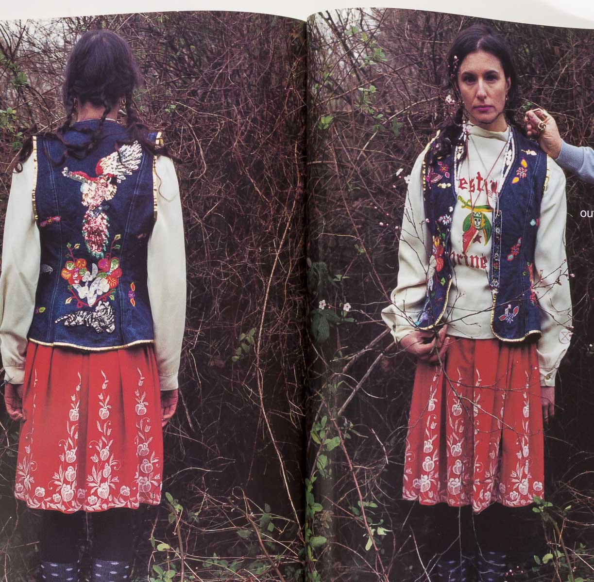 Emily Sandberg GUCCI Miles Aldridge LUELLA BARTLEY Dutch magazine 21 1999