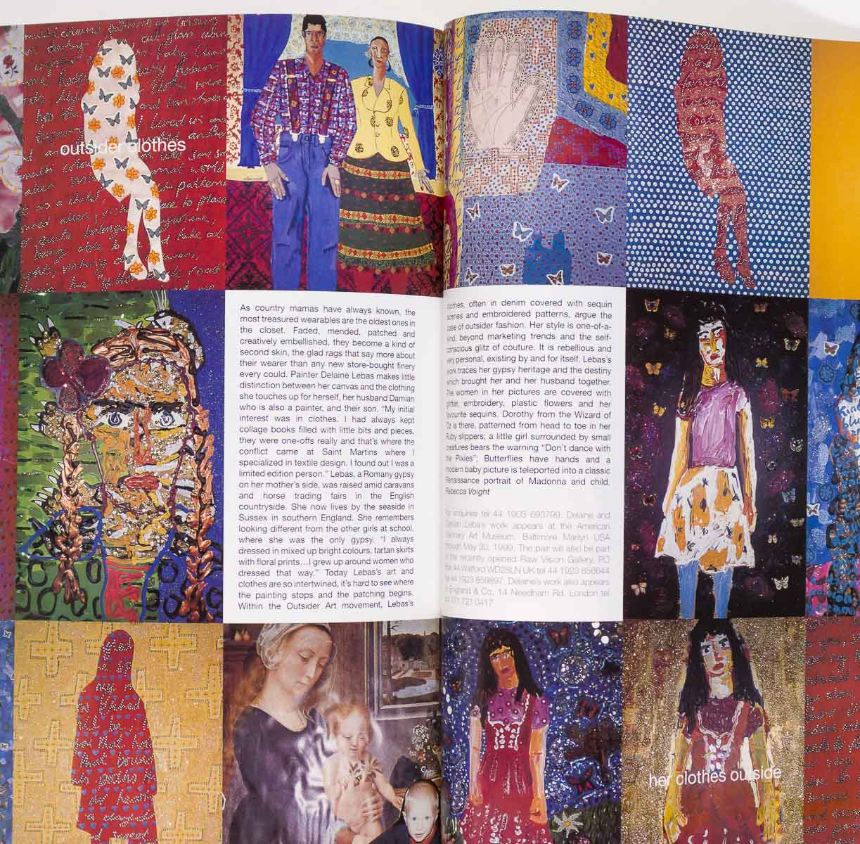 Emily Sandberg GUCCI Miles Aldridge LUELLA BARTLEY Dutch magazine 21 1999