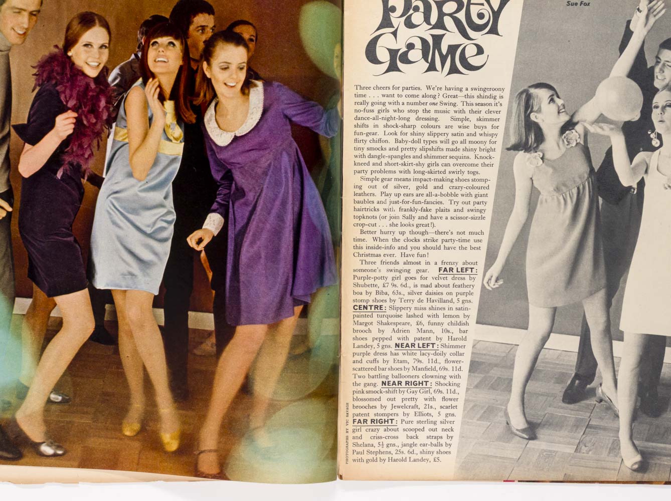 Samantha Juste TERENCE COOPER Biba LORD JOHN Petticoat magazine 17 December 1966