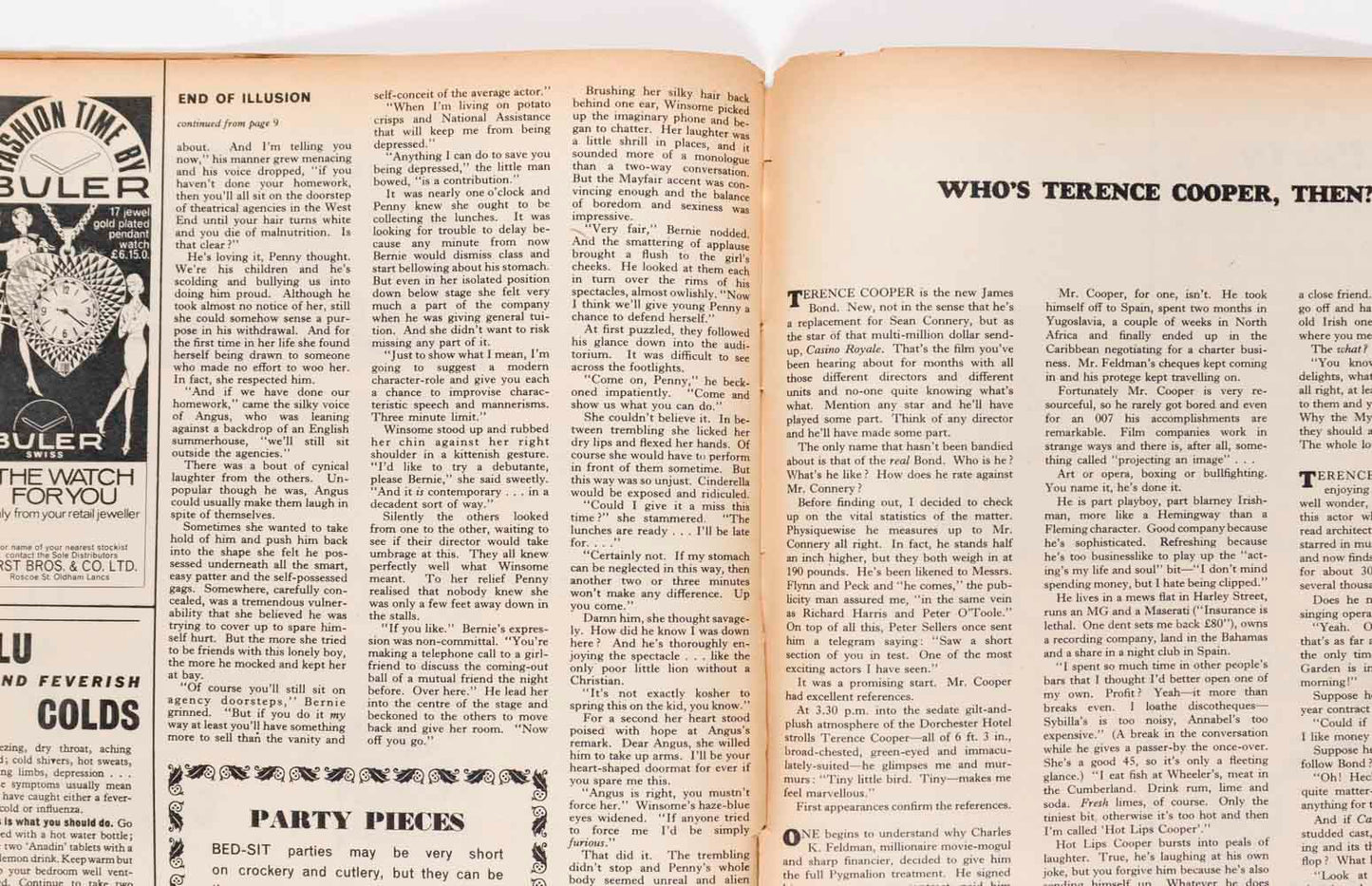 Samantha Juste TERENCE COOPER Biba LORD JOHN Petticoat magazine 17 December 1966