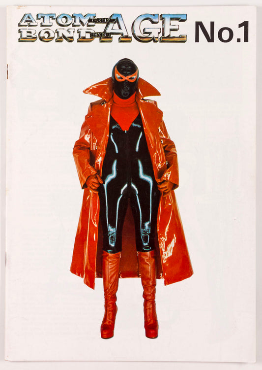 ATOMAGE BONDAGE magazine number 1 1982 Fetish fashion JOHN SUTCLIFFE