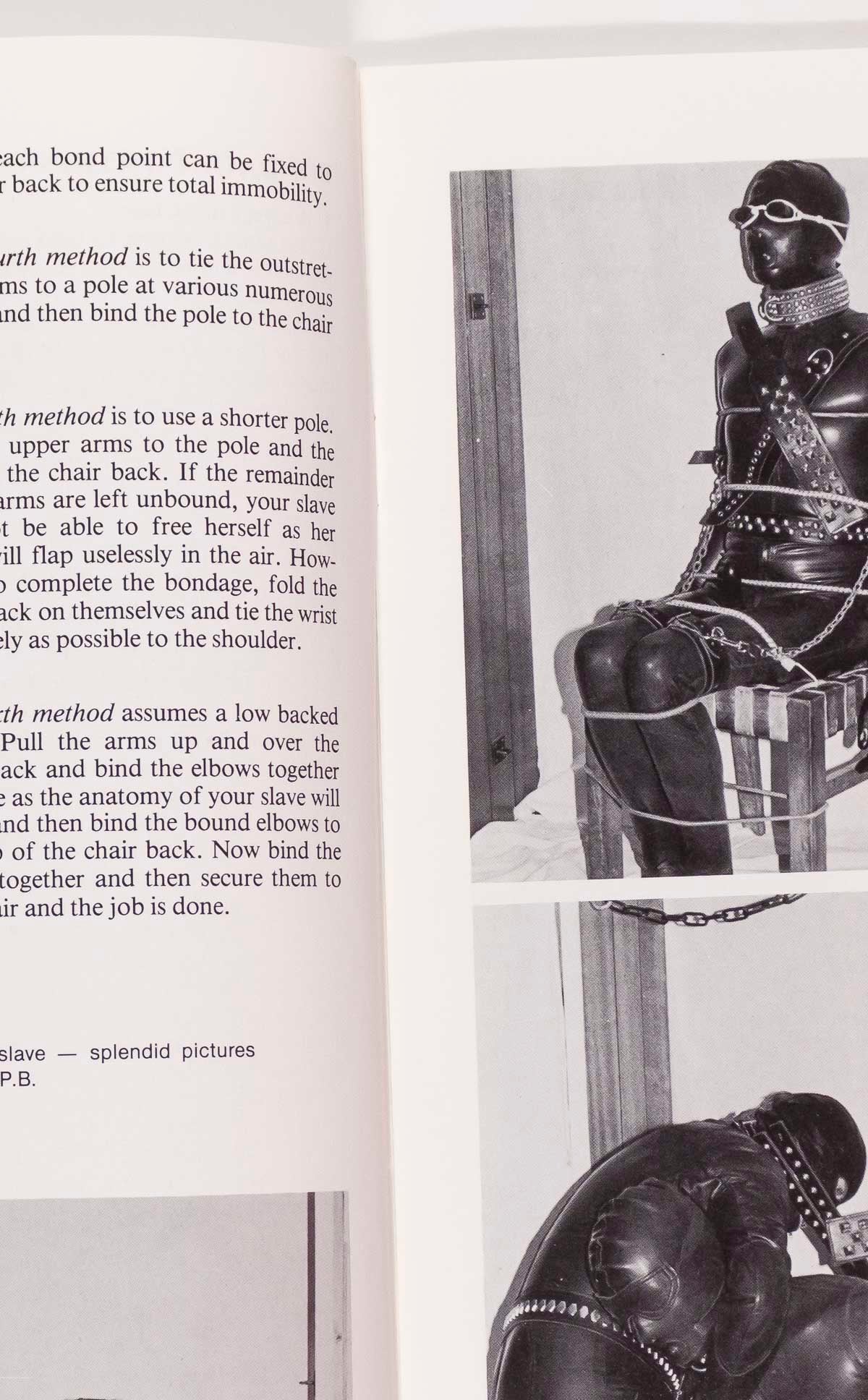 ATOMAGE BONDAGE magazine number 1 1982 Fetish fashion JOHN SUTCLIFFE