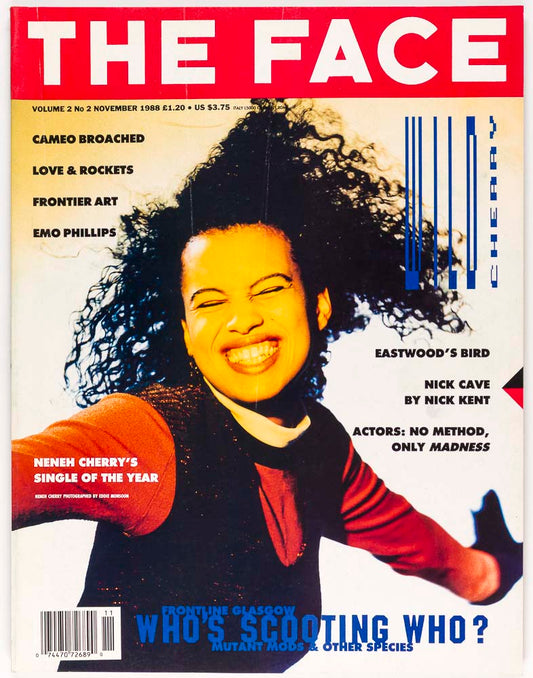 NENEH CHERRY Clint Eastwood Emo Phillips NICK CAVE The Face NOVEMBER 1988