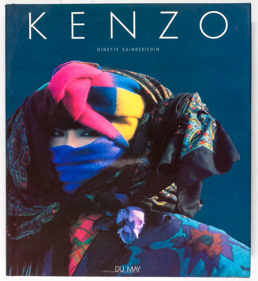 KENZO TAKADA Signed Book Hans Feurer Ginette Sainderichin 1989 DU MAY