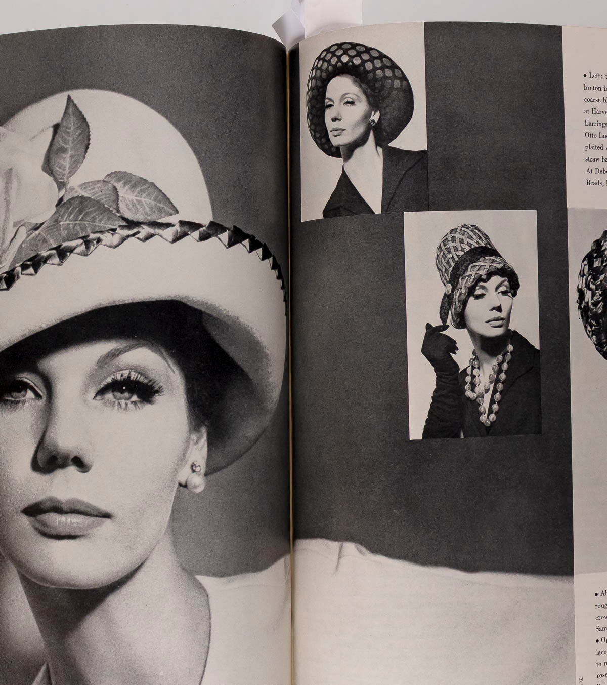 Eileen Dickson BRIGHTON Barton HARPER'S BAZAAR magazine February 1961