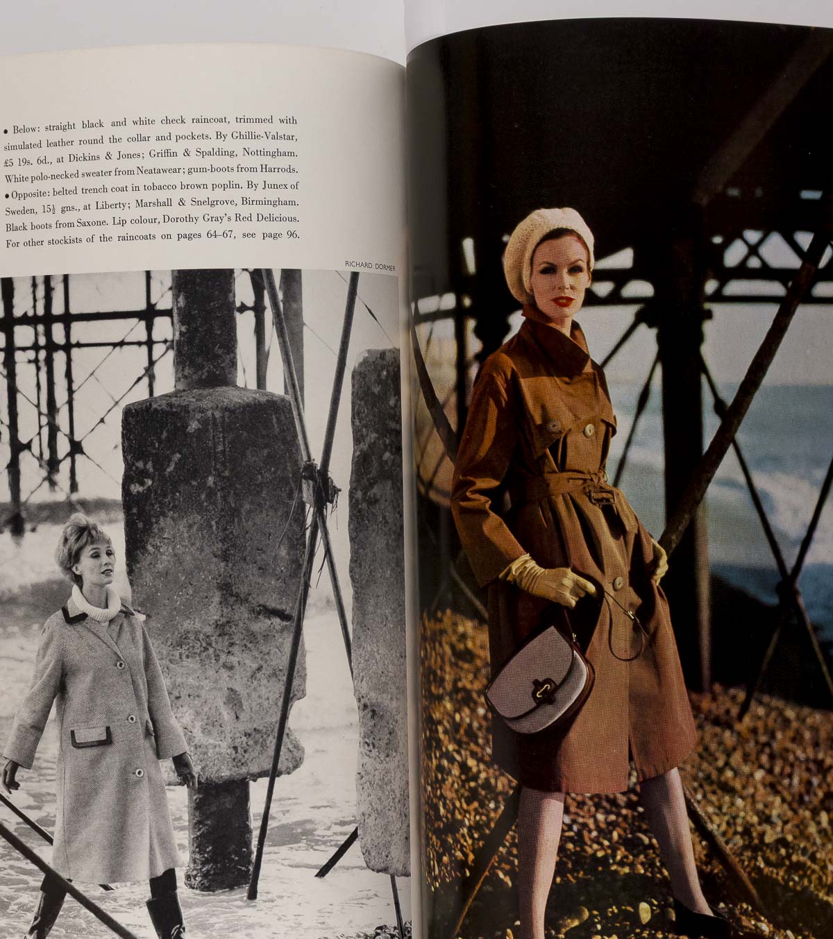 Eileen Dickson BRIGHTON Barton HARPER'S BAZAAR magazine February 1961