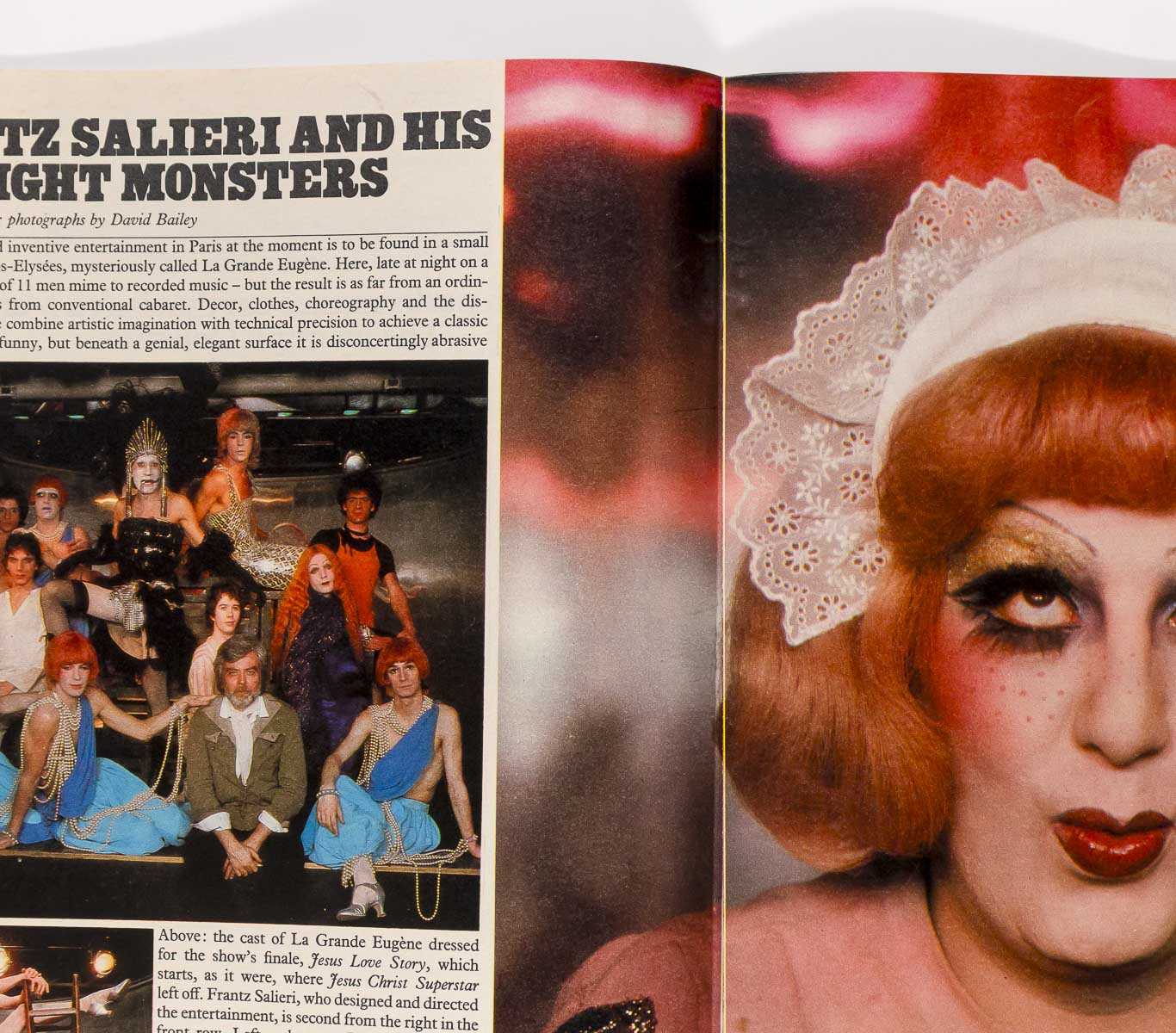 Frantz Salieri La Grande SACHA VAN DORSSEN SUNDAY TIMES MAGAZINE 1973