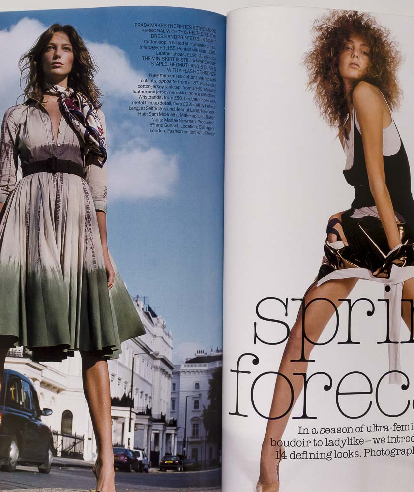 Cate Blanchett DARIA WERBOWY John Galliano UK VOGUE February 2004