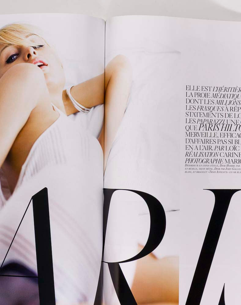 PARIS HILTON Tom Ford ZAHA HADID Vogue France November 2006 Skiwear