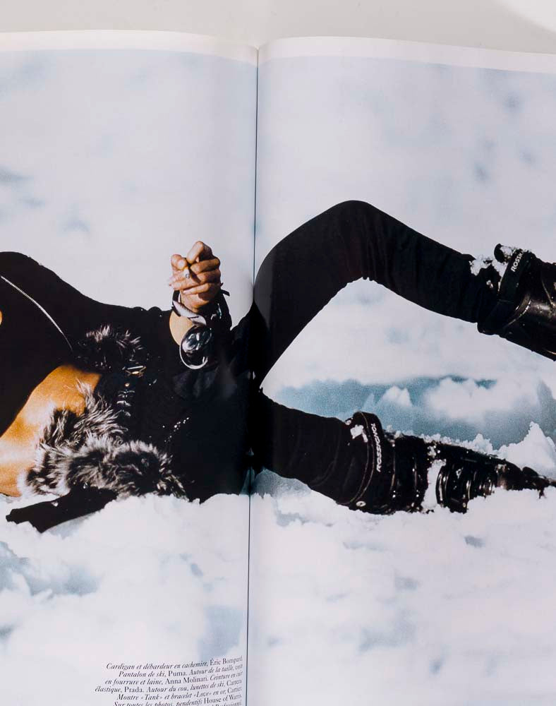 PARIS HILTON Tom Ford ZAHA HADID Vogue France November 2006 Skiwear
