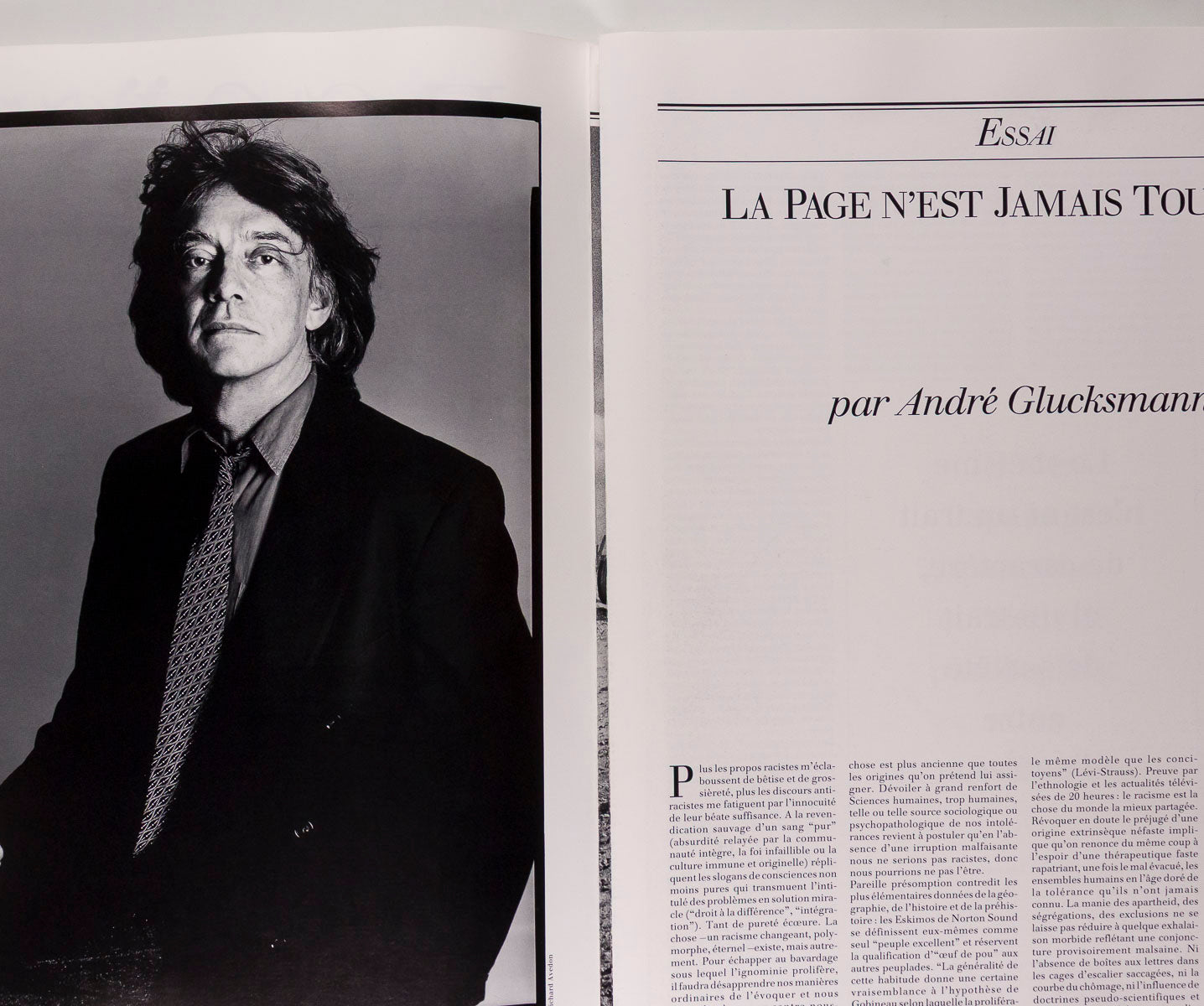 RICHARD AVEDON Stephanie Seymour Helena Christensen EGOISTE # 12