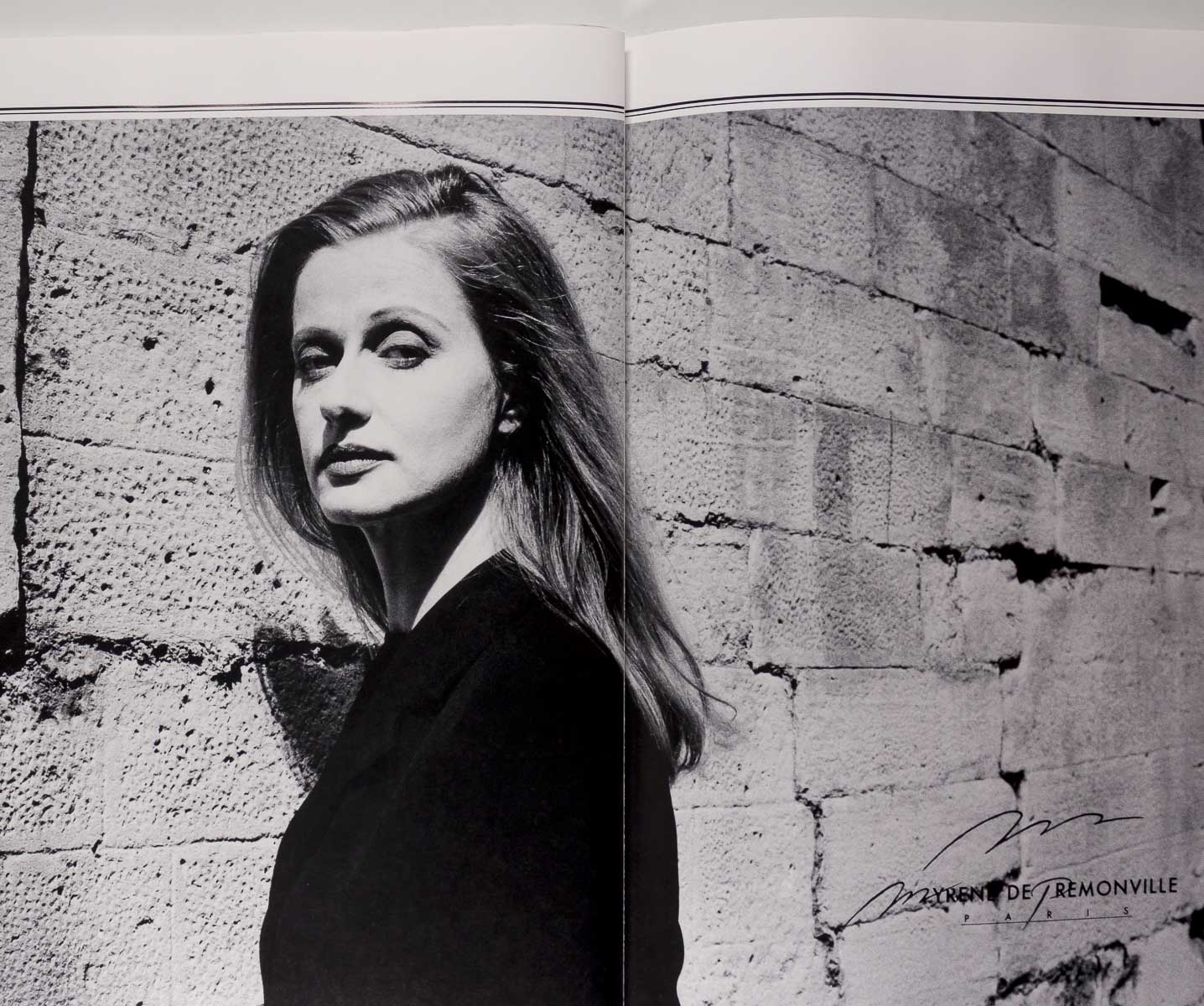 RICHARD AVEDON Stephanie Seymour Helena Christensen EGOISTE # 12