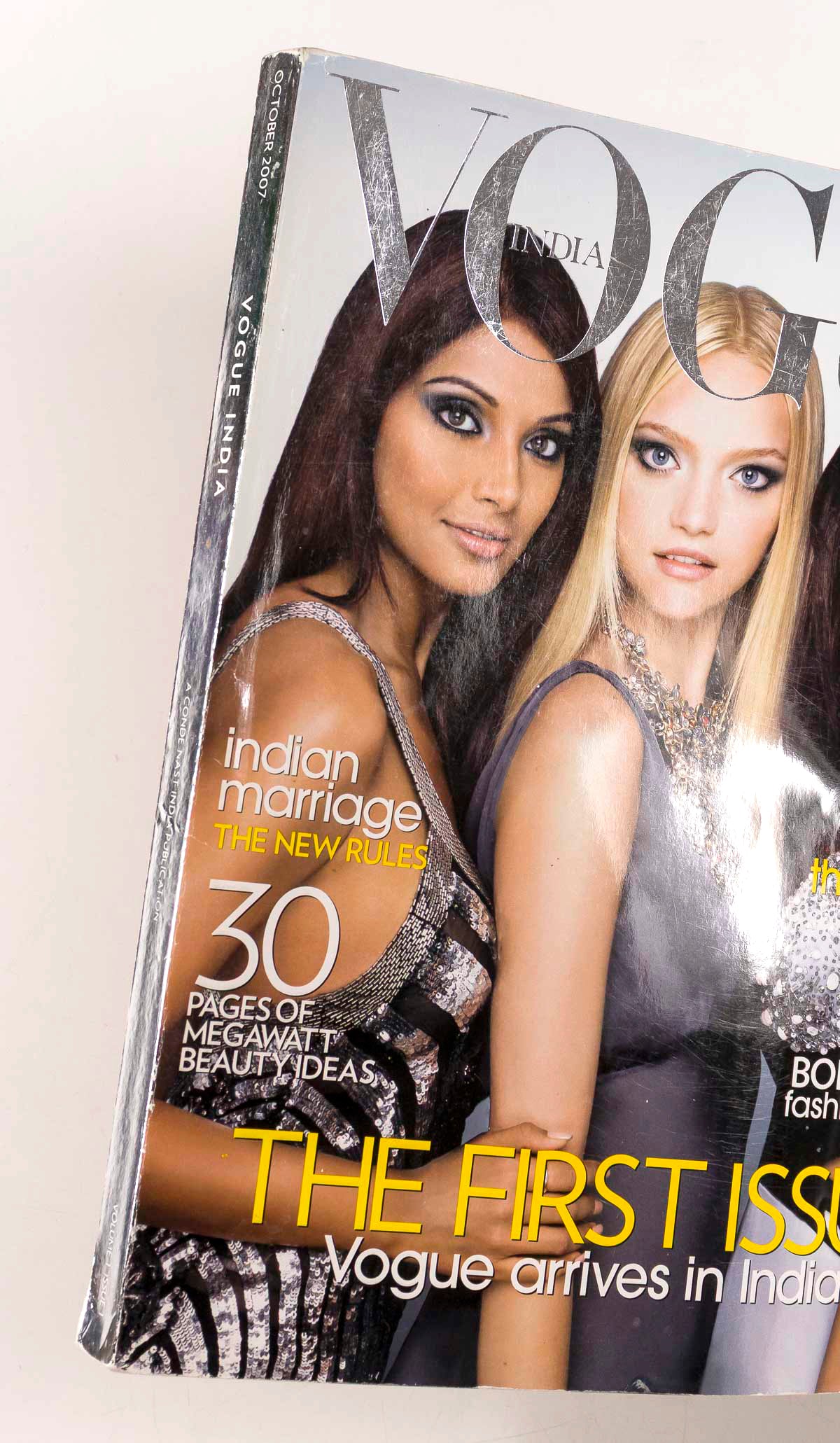 No 1 VOGUE INDIA Bipasha Basu PRIYANKA CHOPRA Gemma Ward October 2007