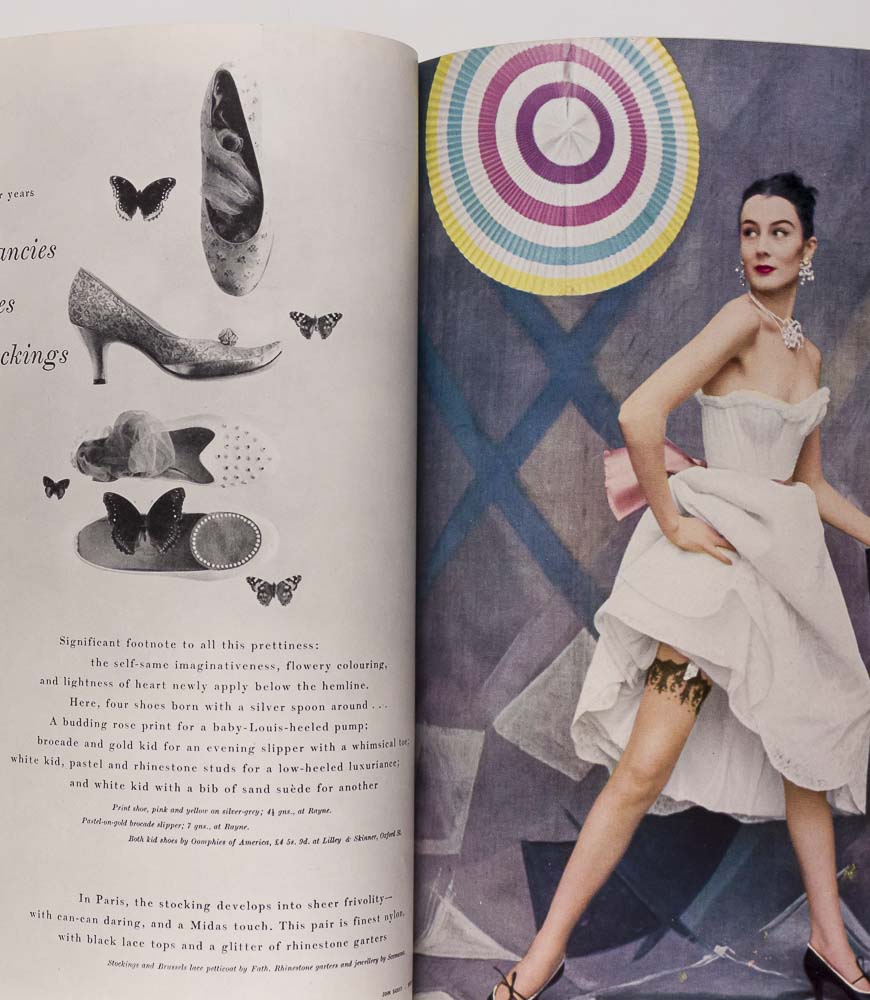 Wenda NORMAN PARKINSON Marlene Dietrich VOGUE June 1954