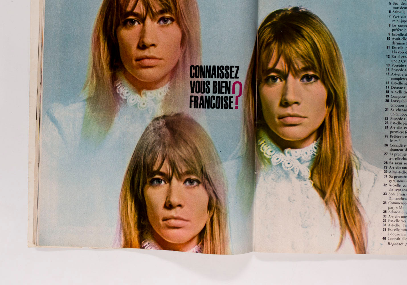 FRANCOISE HARDY Jean-Marie Perier SALUT LES COPAINS – ELEGANTLY