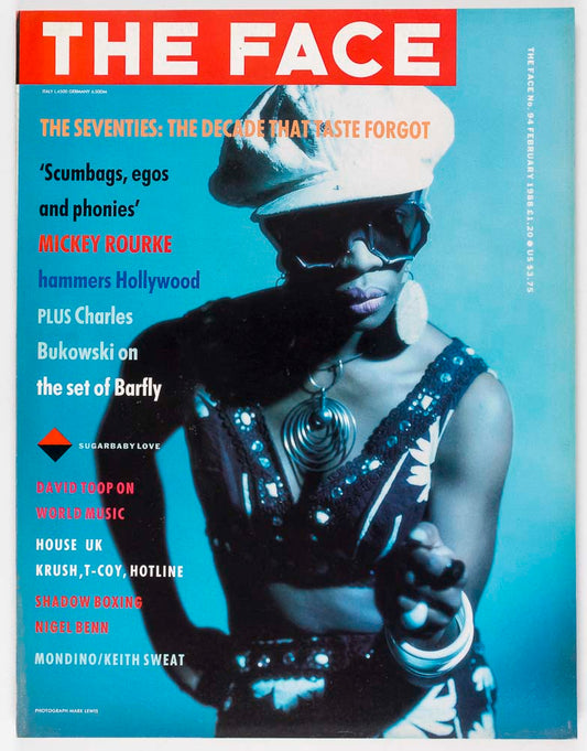 MICKEY ROURKE Mondino MARK LEWIS Nigel Benn THE FACE February 1988