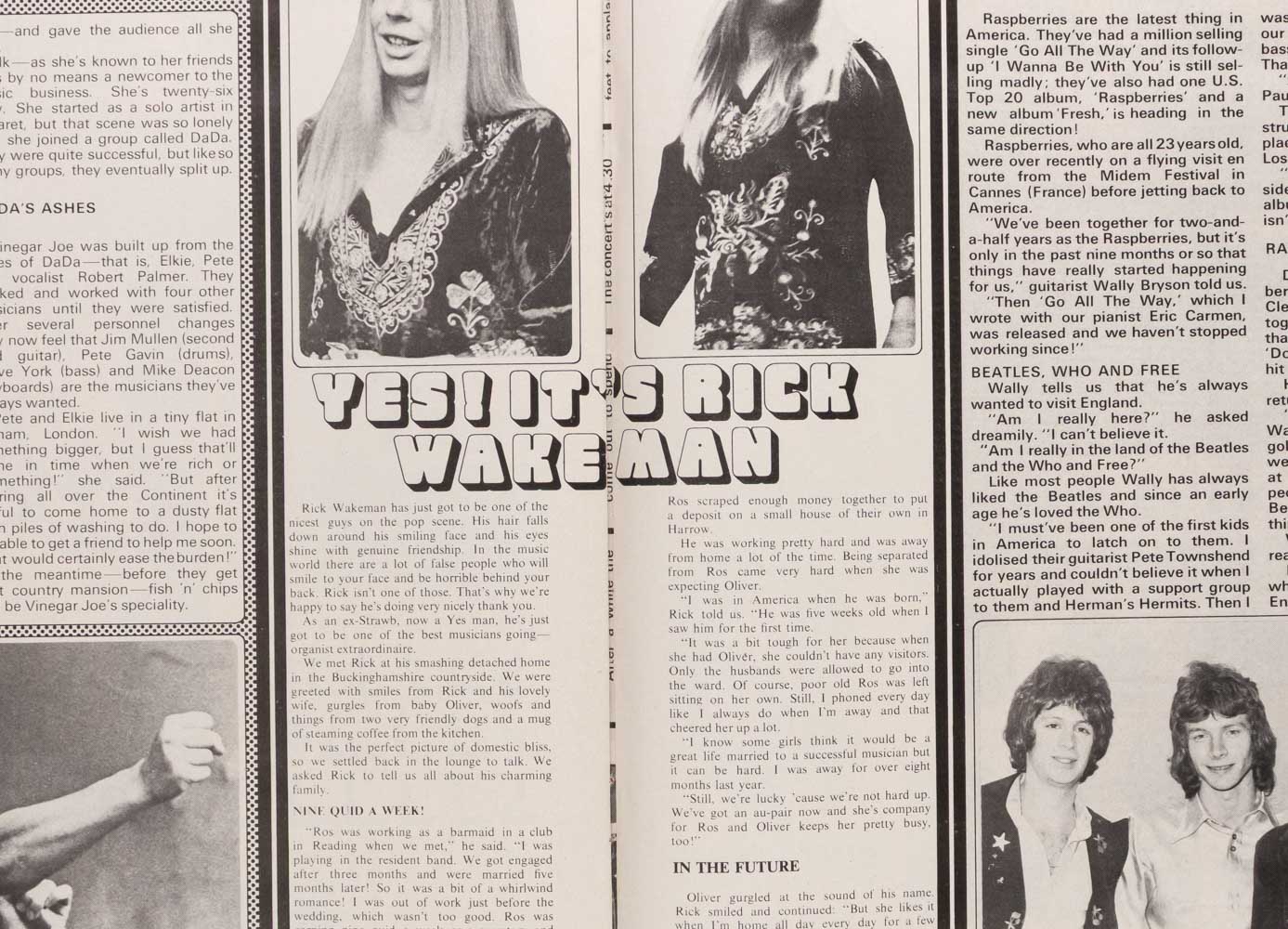 DONNY OSMOND Michael Jackson RICK SPRINGFIELD Music Star 13 March 1973