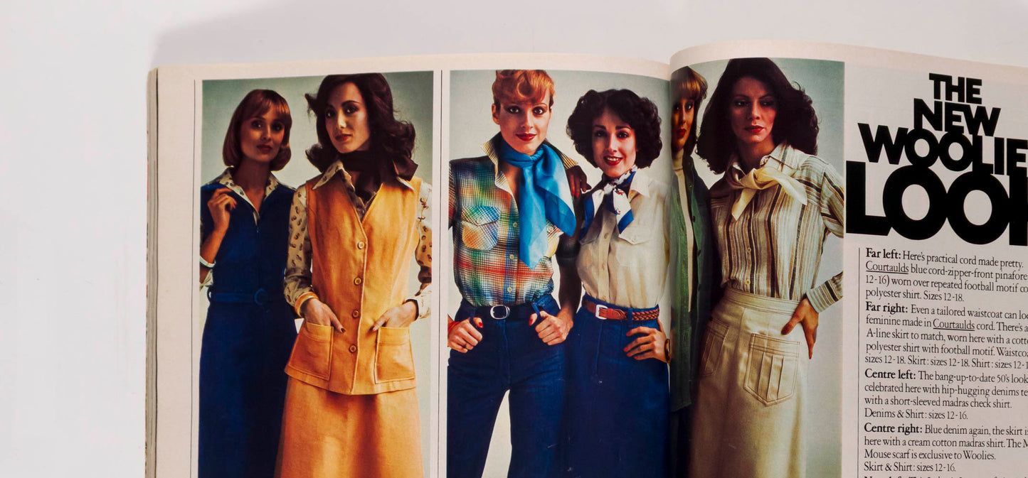 Yelitza Karolyi MICHAEL CAINE Sean Connery UK COSMOPOLITAN April 1977
