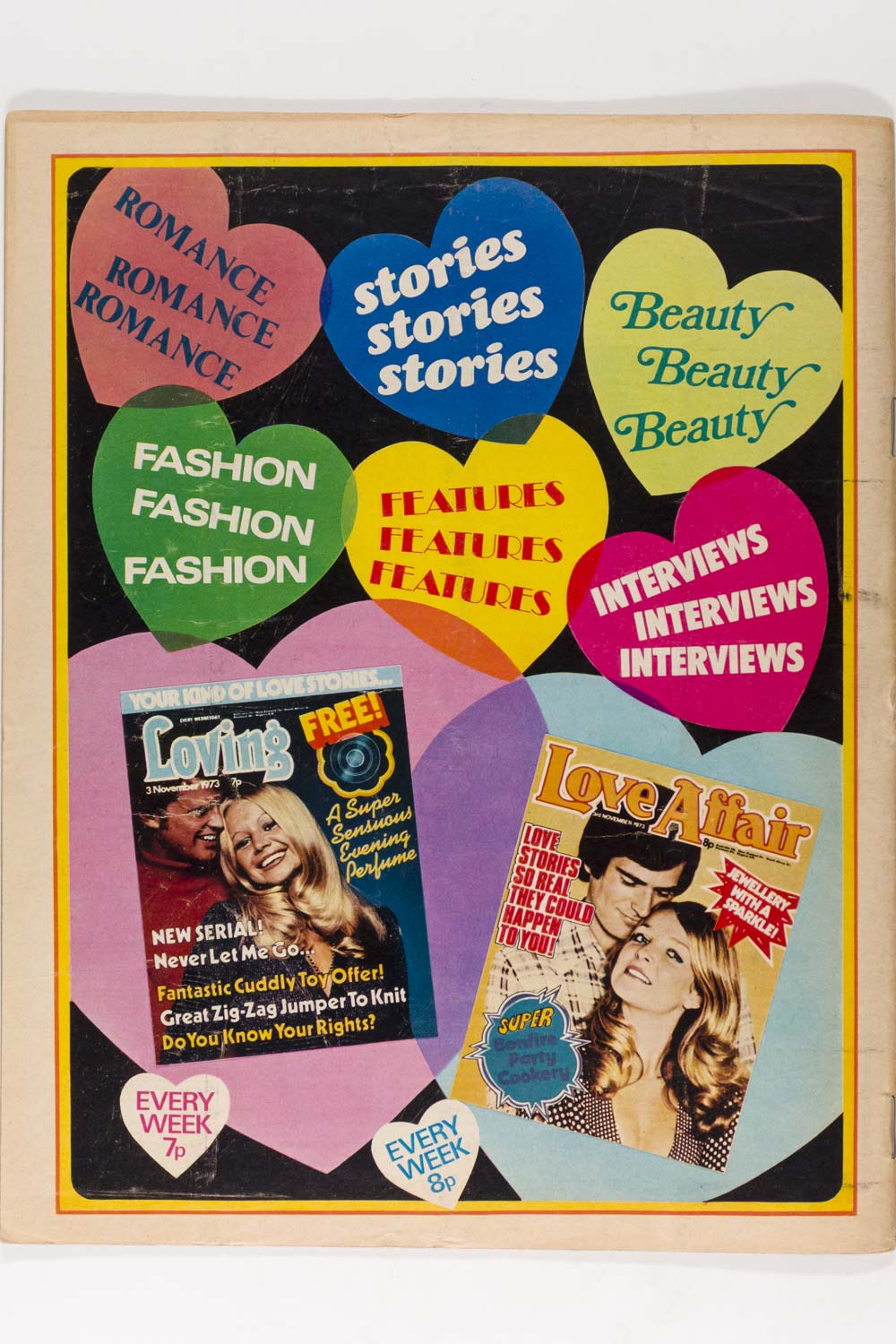 DONNY OSMOND Osmonds LOVING AFFAIR MAGAZINE Petticoat 29 December 1973