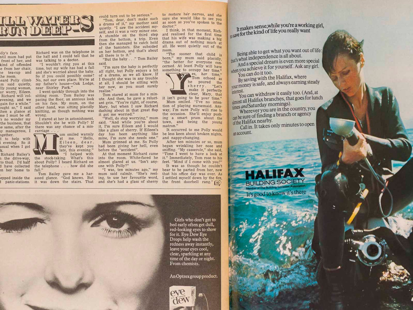 SPARKS Velour Fashion NEWLY WEDS Petticoat Magazine 7th December 1974