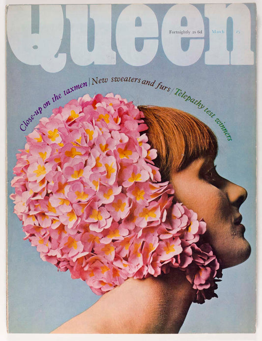 GRACE CODDINGTON Celia Hammond COLIN JONES Parkinson DONOVAN Queen magazine 60's