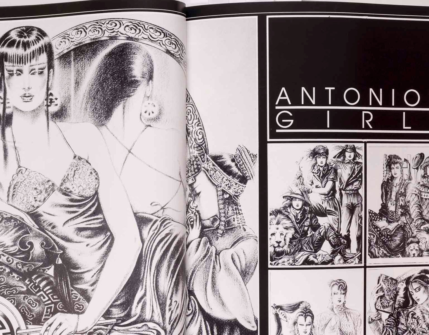 Fiona Fullerton ANTONIO LOPEZ Alan Parker AVANTGARDE INTERNATIONAL '82