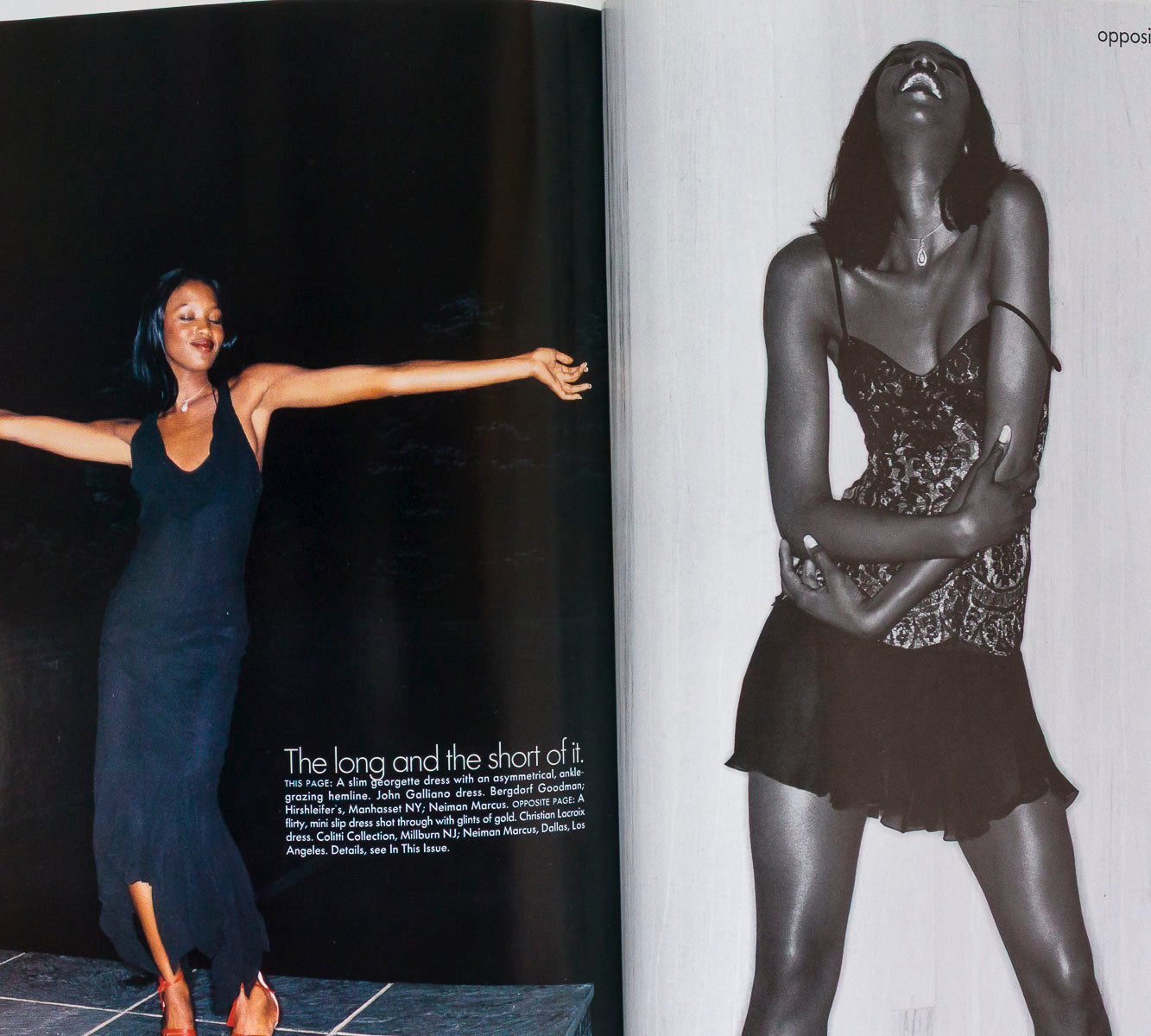 Nadja Auermann VIVIENNE WESTWOOD Stephanie Seymour VOGUE September 1994 Twombly