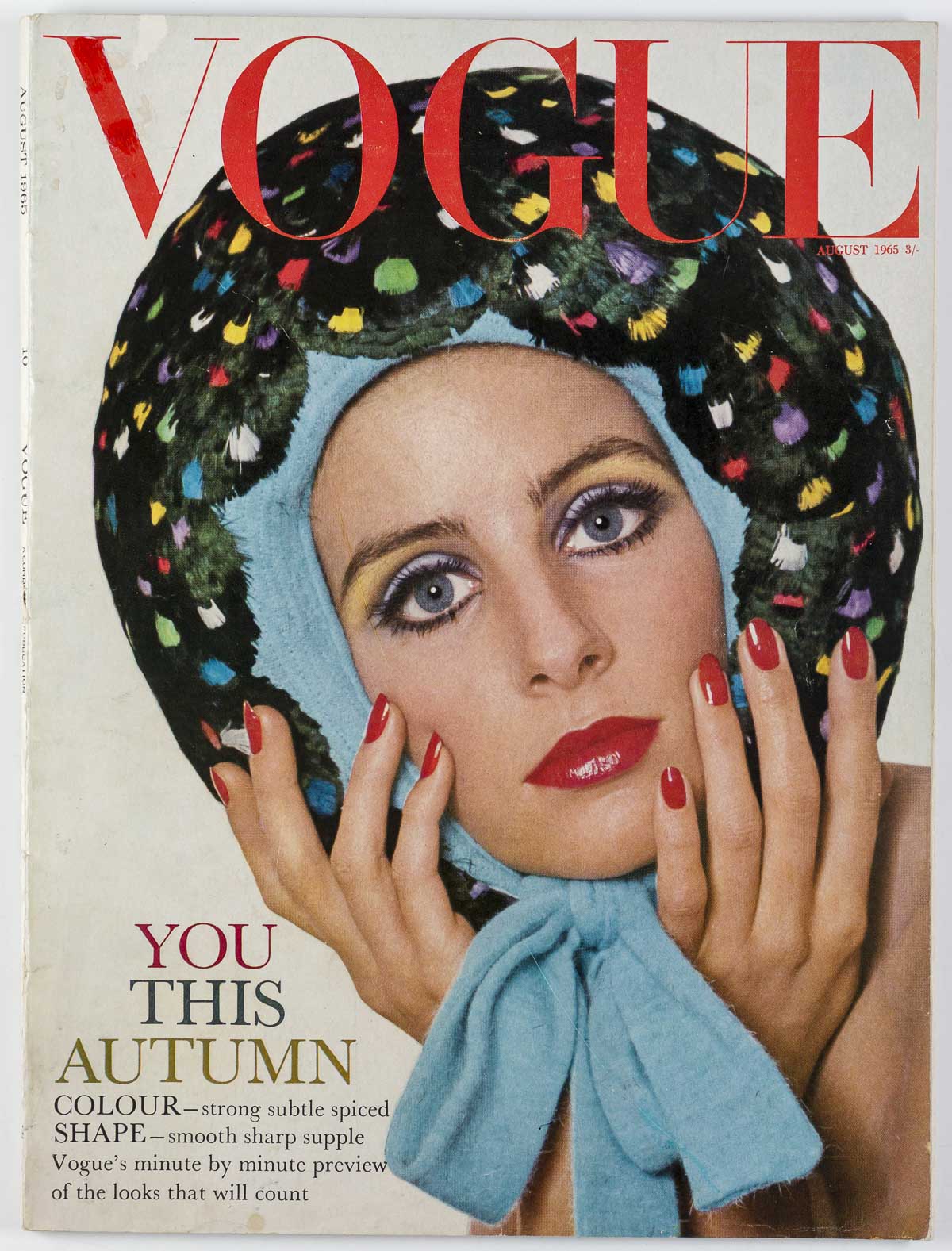 JILL KENNINGTON Helmut Newton OSSIE CLARK Australia Vogue 1965 August