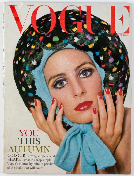 JILL KENNINGTON Helmut Newton OSSIE CLARK Australia Vogue 1965 August