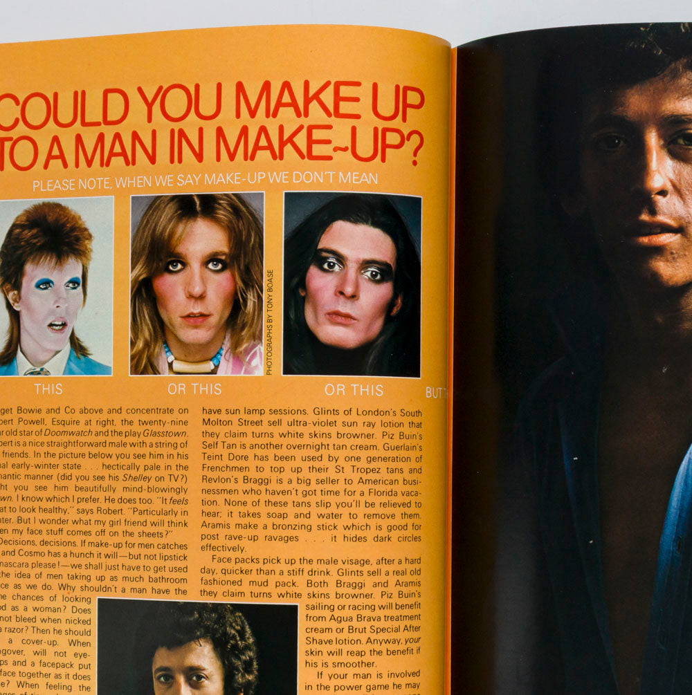Muhammad Ali VERUSCHKA Robert Powell COSMOPOLITAN October 1973