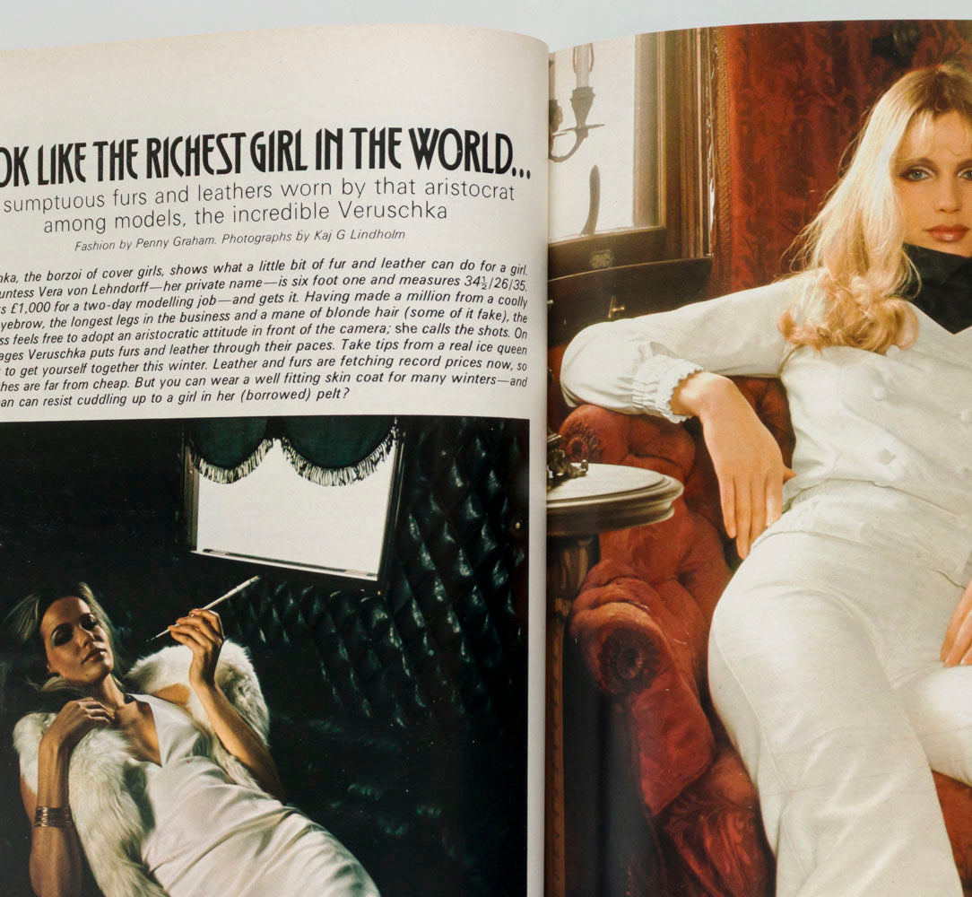 Muhammad Ali VERUSCHKA Robert Powell COSMOPOLITAN October 1973