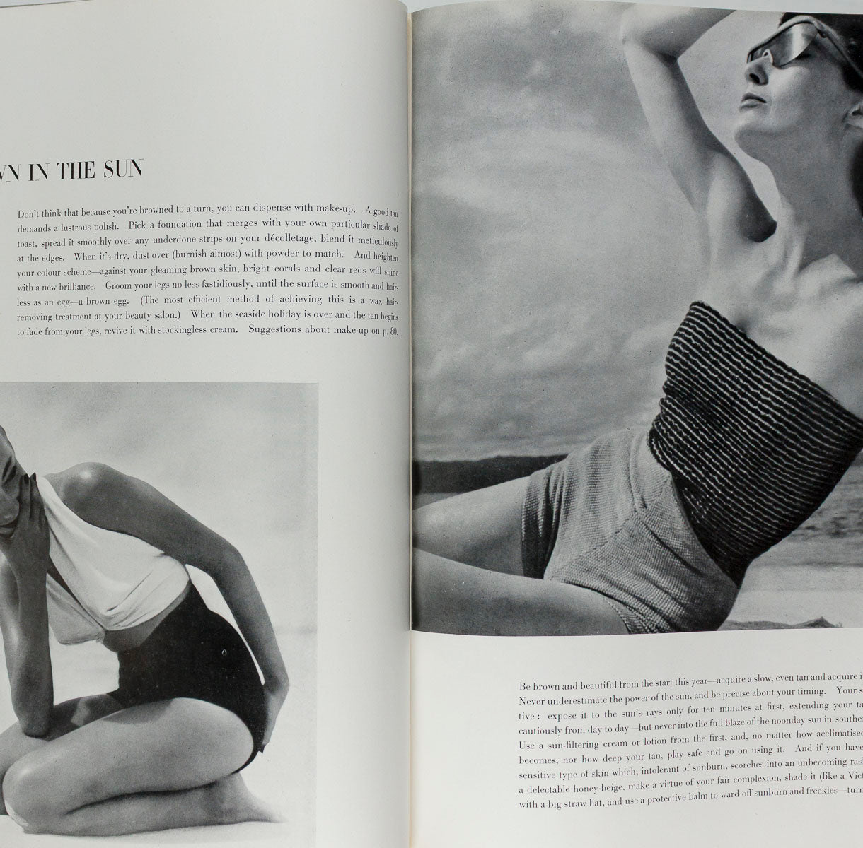 Richard Avedon Summer BEACH Brides HARPER'S BAZAAR magazine June 1949