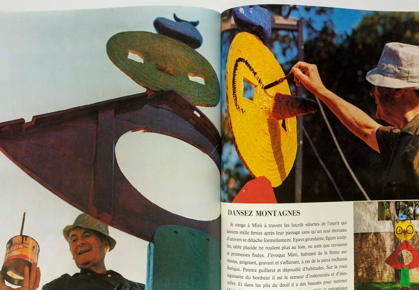 JOAN MIRO guest edited Helmut Newton KELLY EMBERG PARIS VOGUE 1979