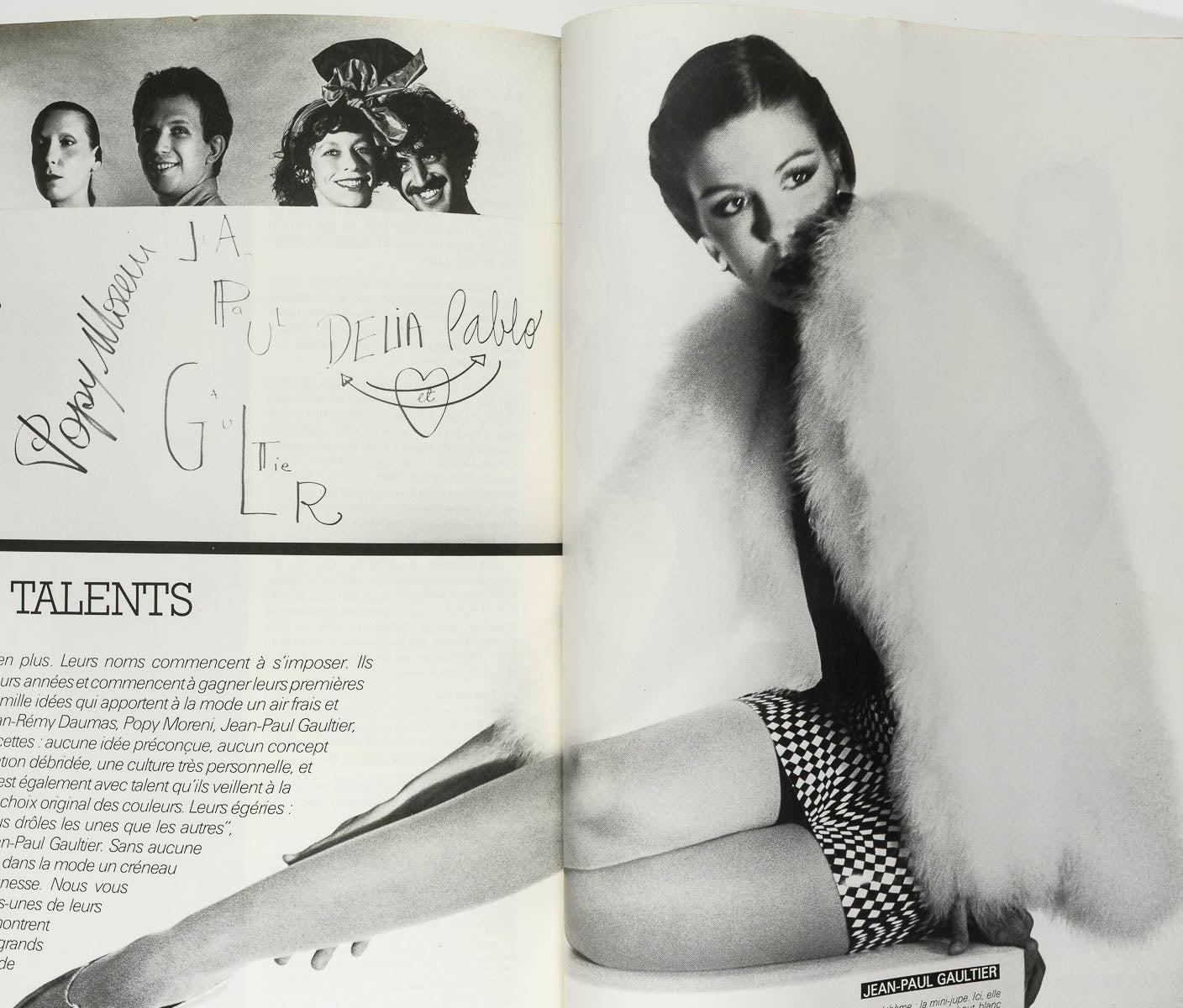 JOAN MIRO guest edited Helmut Newton KELLY EMBERG PARIS VOGUE 1979